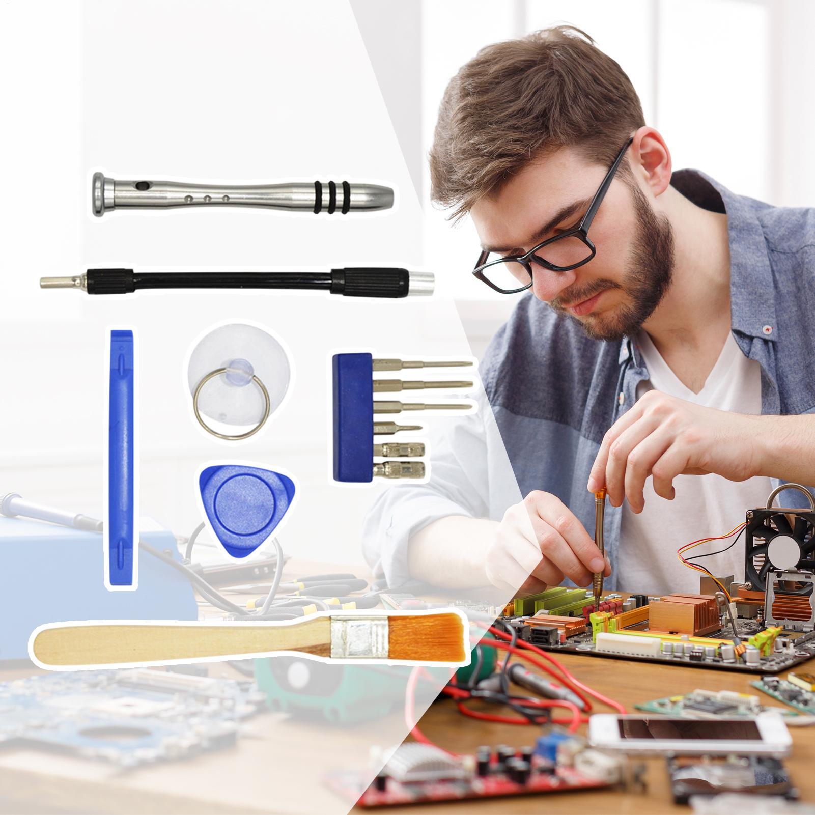 Electronics Repair Shop - Game Console Disassembly Screwdriver 12 Pieces