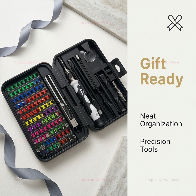 Electronics Repair Shop - 132 in 1 Precision Screwdriver Set