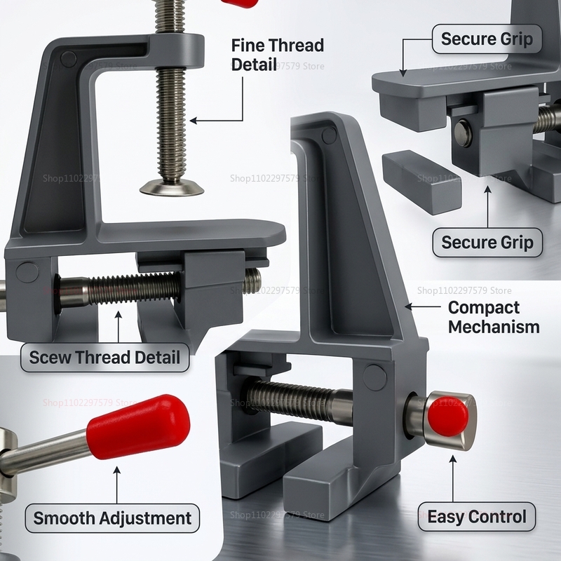 Aluminum Mini Table Bench Vice - Electronics Repair Workbench review and price