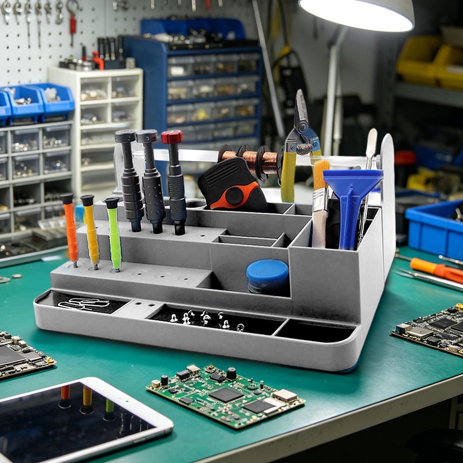 Heavy-Duty Desktop Storage Ele - Electronics Repair Shop review and price