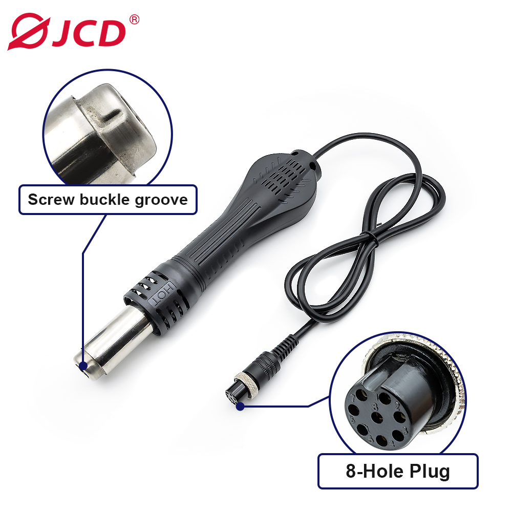 JCD 8-Hole Hot Air Gun Handle  - Hot Air Station 858 review and price