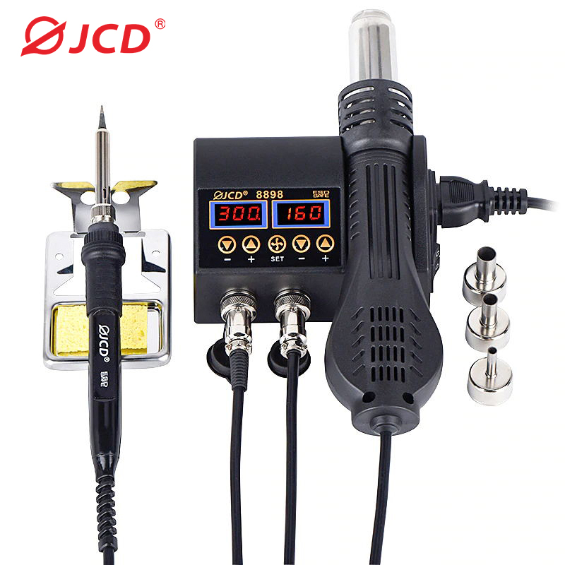 2 in 1 750W Hot Air Gun LCD Di - Hot Air Station 858 review and price