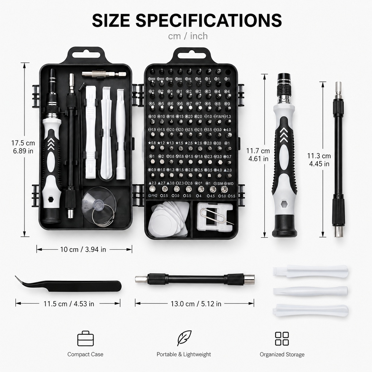 115 In 1 Precision Magnetic Sc - Electronics Repair Game review and price