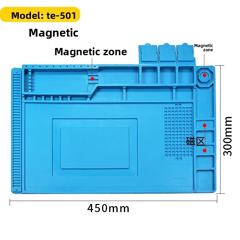 Magnetic Silicone Repair Mat f - Electronics Repair Workbench review and price