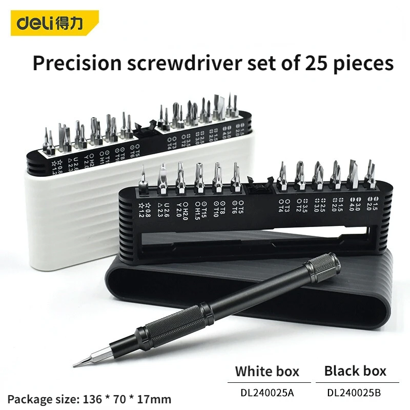 Deli 25 in 1 Precision Screwdr - Electronics Repair Game review and price