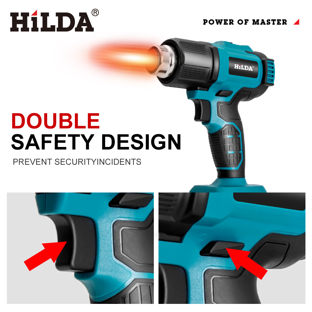 HILDA Handheld Hot Air Gun Adj - Hot Air Station 858 review and price