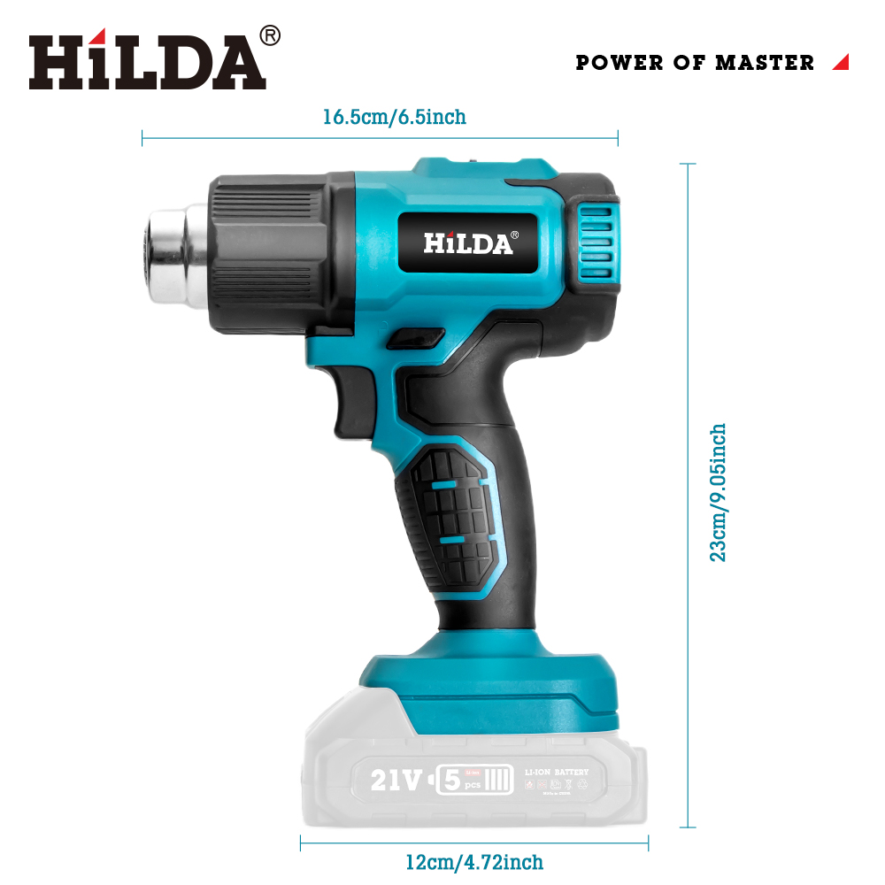 HILDA Handheld Hot Air Gun Adj - Hot Air Station 858 review and price