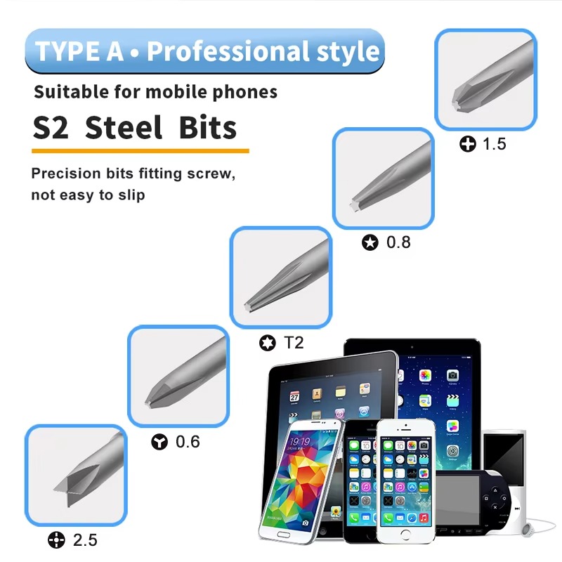 5 in 1 Professional Steel S2 M - Electronics Repair Game review and price