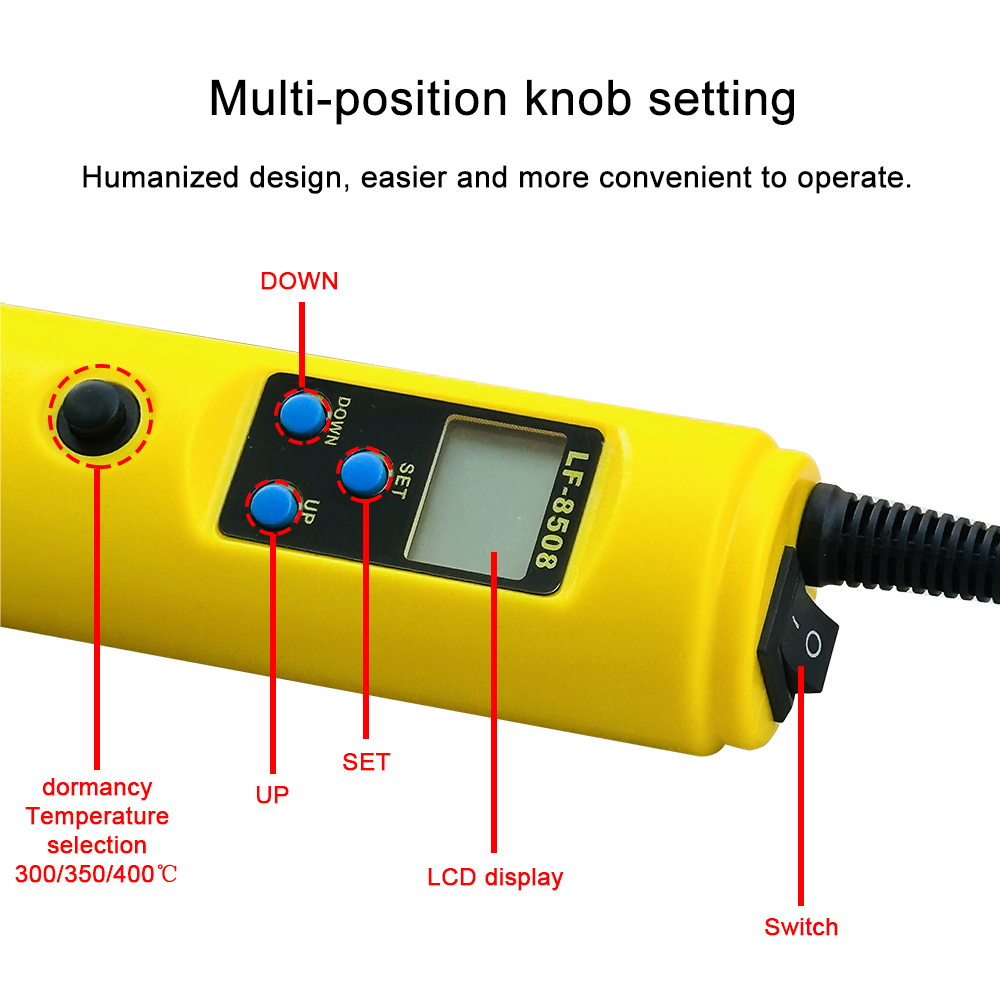 LCD Digital Heat Hot Air Gun D - Hot Air Station 858 review and price