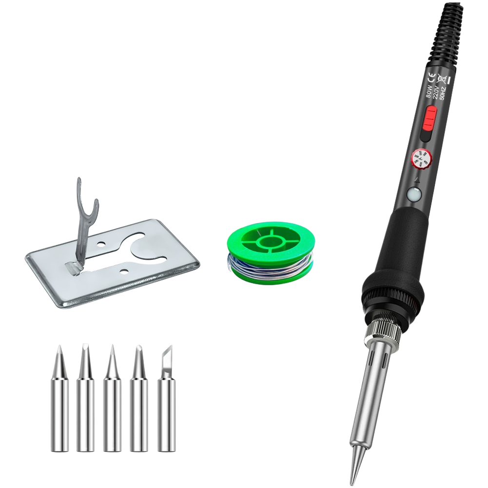 80W Soldering Iron Kit With Sw - Electronics Repair Shop review and price