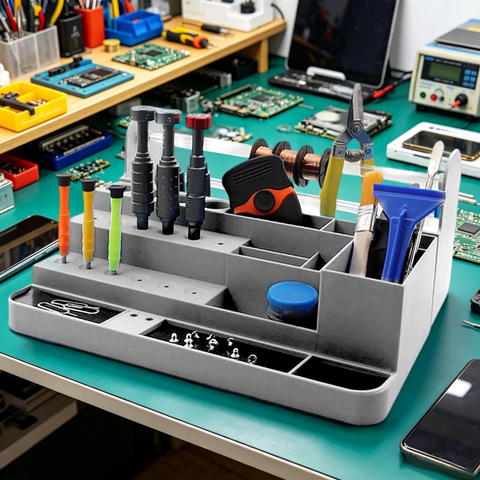 Screwdriver Holder Heavy-Duty  - Electronics Repair Shop review and price