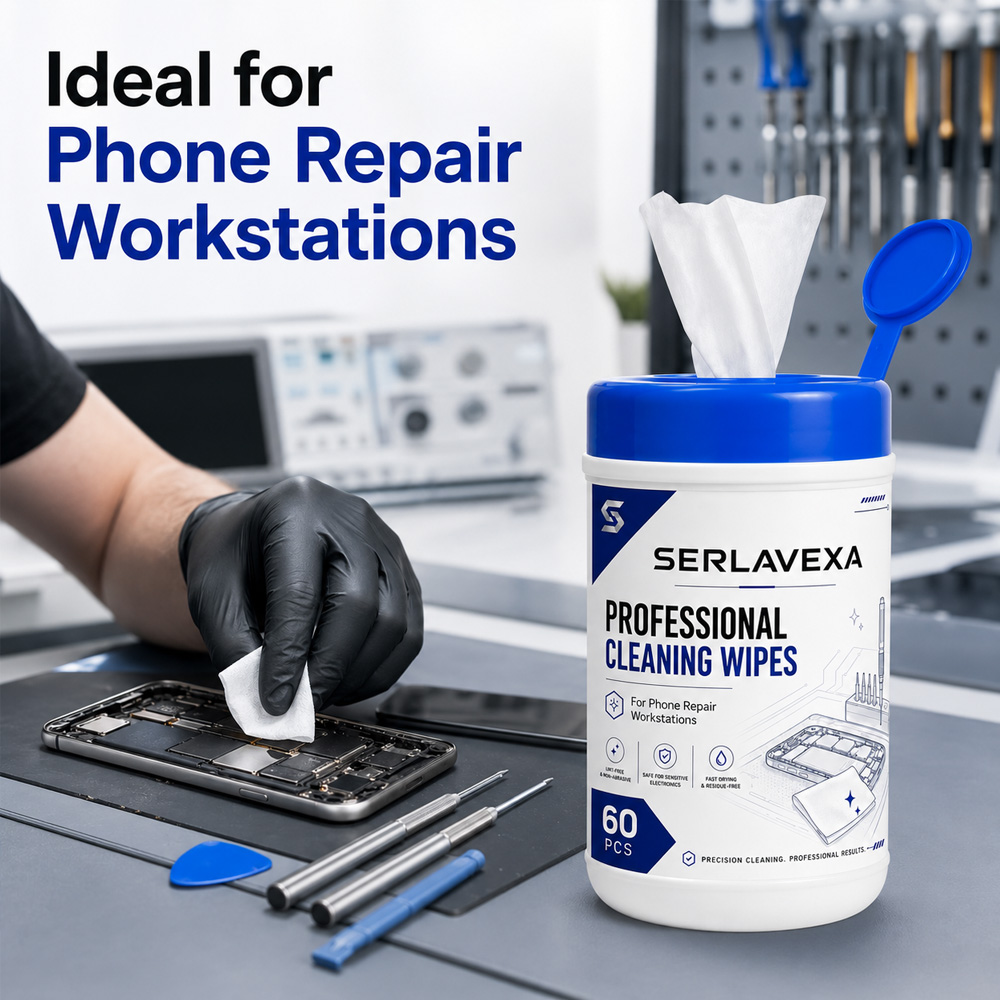 60 Count Electronics Cleaning  - Electronics Repair Workbench review and price