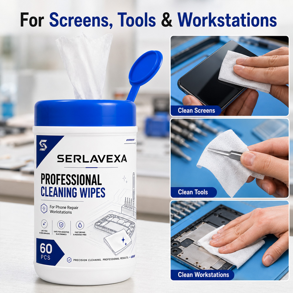 60 Count Electronics Cleaning  - Electronics Repair Workbench review and price